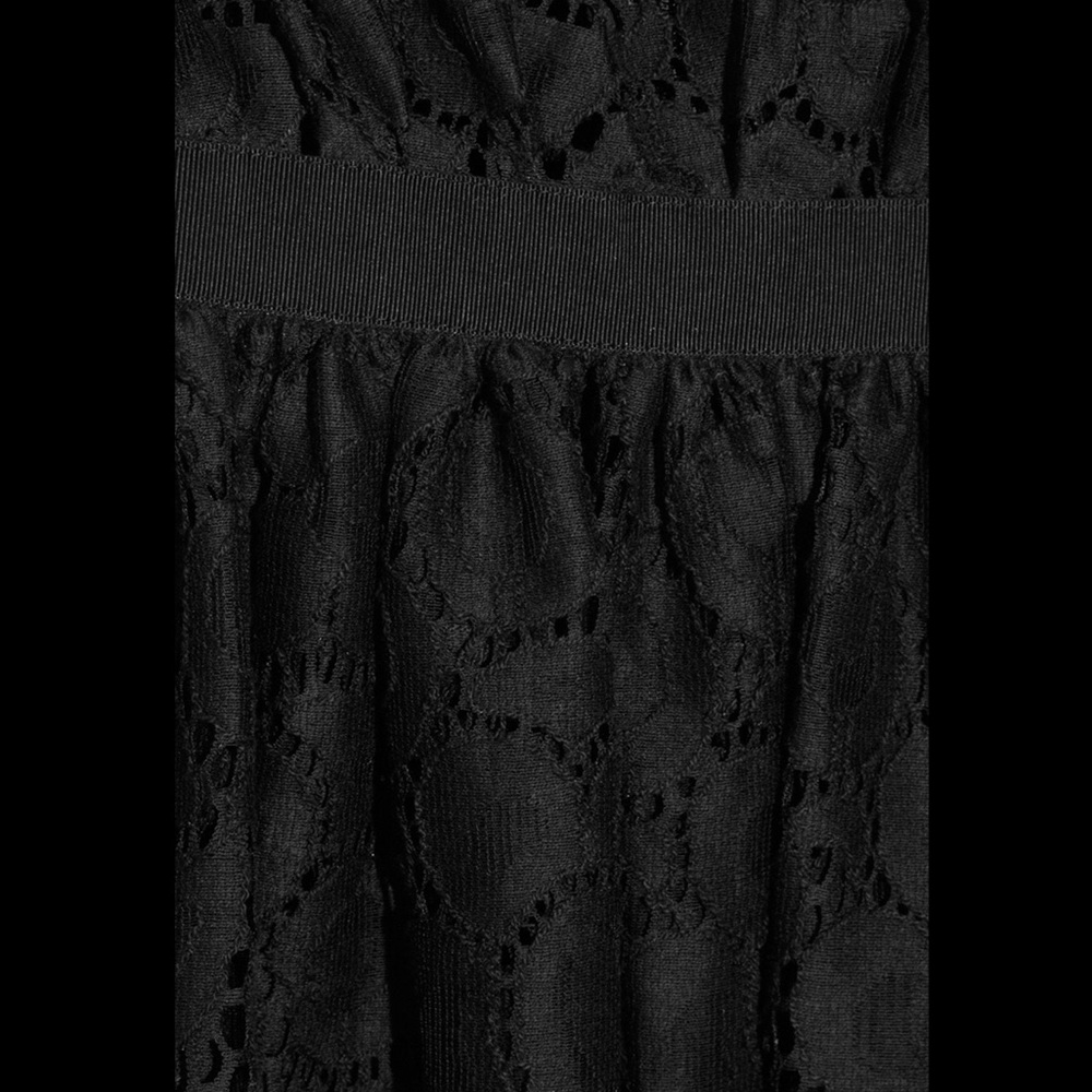 Nina Ricci Eyelet A-line Lace Ruffle Mini Dress - Picture 7 of 9